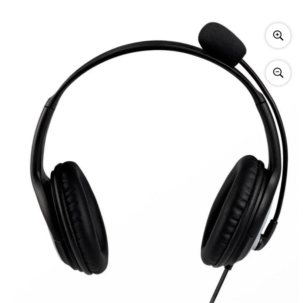 New- Open Box - Microsoft lifechat lx-3000 headset- over ear with microphone